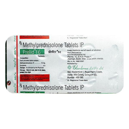 Prelid 16Mg Tablet 10's - Global Surgicals