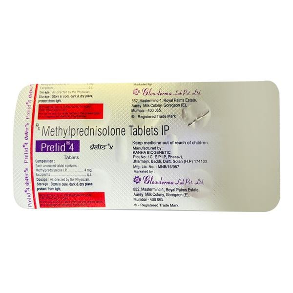 PRELID 4MG TABLET 10'S - Global Surgicals