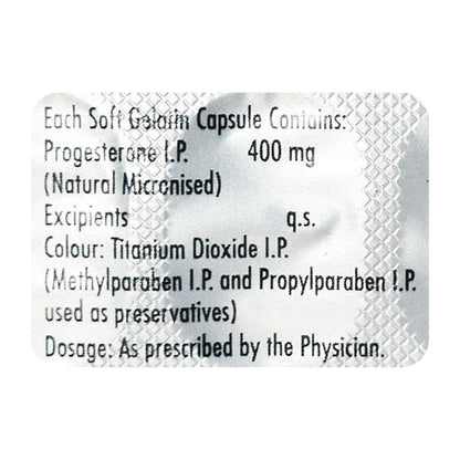 PRESERVGEST 400 Capsule 15's - Global Surgicals