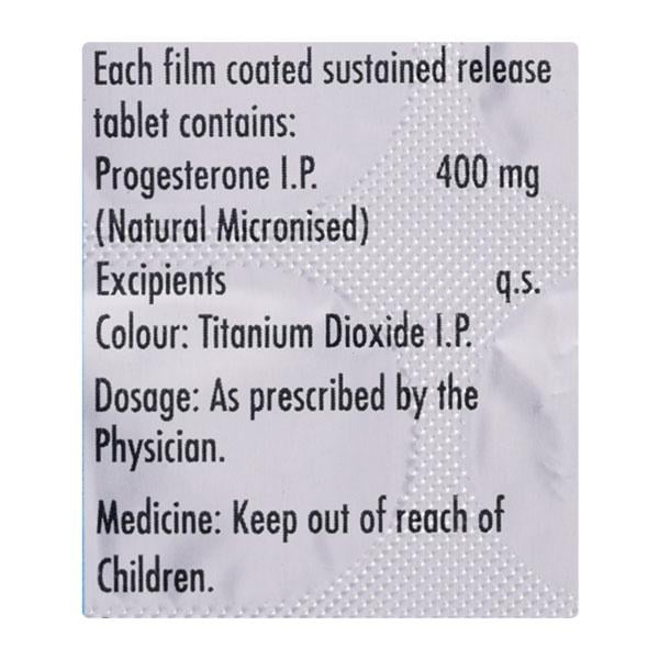 PRESERVGEST SR 400 Tablet 15's - Global Surgicals