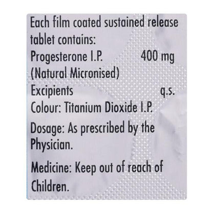 PRESERVGEST SR 400 Tablet 15's - Global Surgicals
