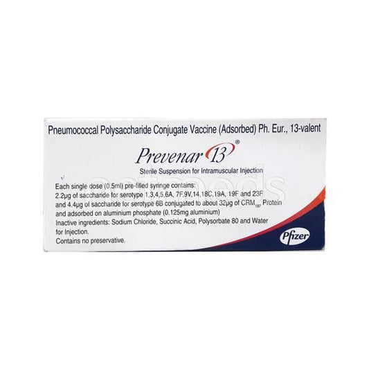Prevenar 13 Vaccine 0.5ml - Global Surgicals