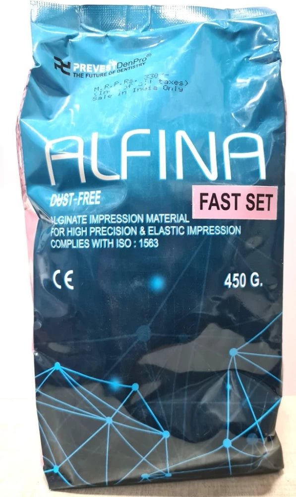 Prevest Denpro Alfina Regular Fast Set Dental Alginate - Global Surgicals