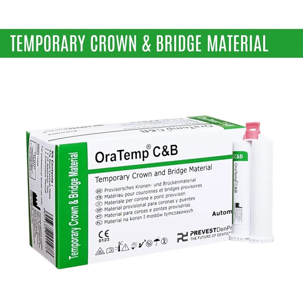 Prevest DenPro OraTemp Crown & Bridge Temporisation Material - Global Surgicals