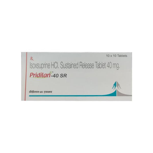 PRIDILAN 40 SR Tablet 10's - Global Surgicals