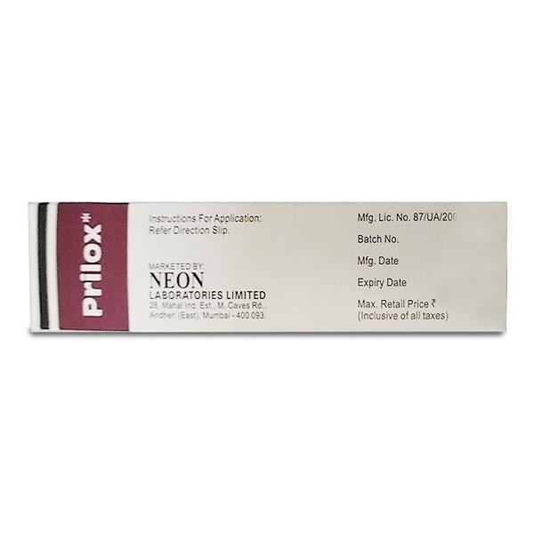PRILOX Cream 50gm - Global Surgicals