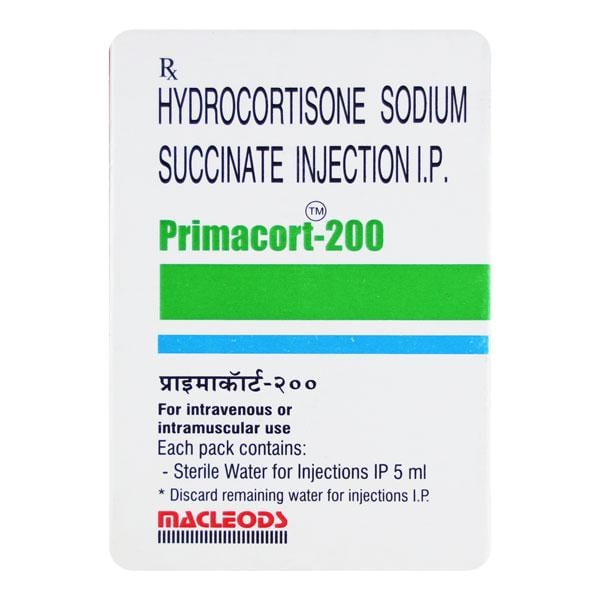 Primacort 200mg Injection 1's - Global Surgicals