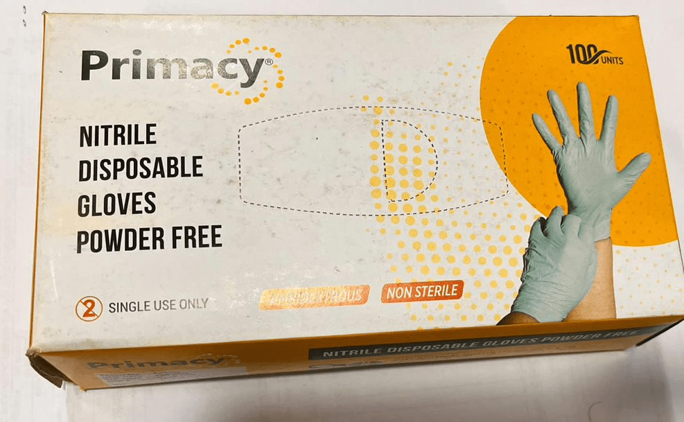 Primacy Nitrile Examination Gloves - Global Surgicals