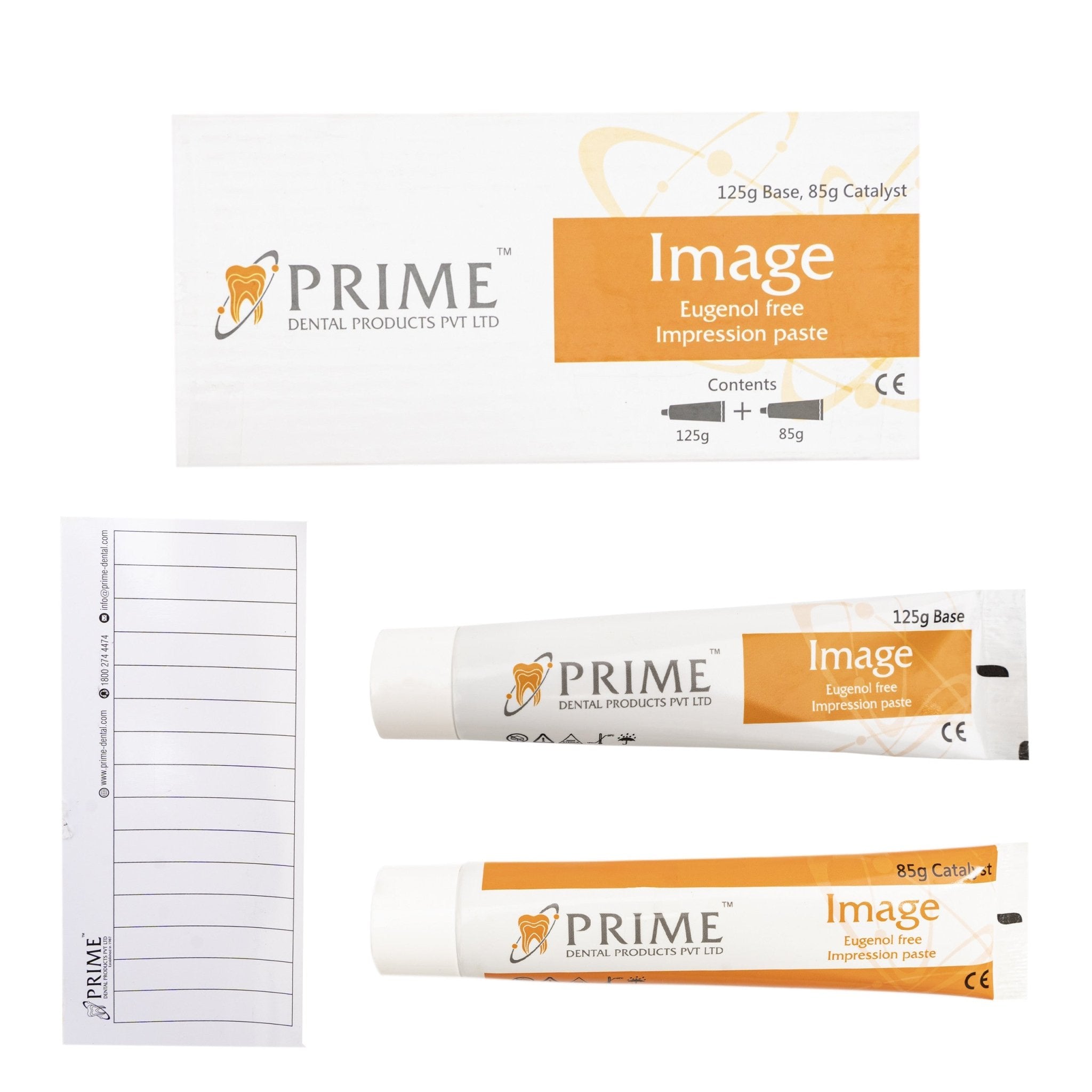 Prime Dental Image Eugenol Free Dental Impression Paste - Global Surgicals