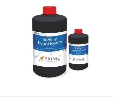 Prime Dental Sodium Hypochlorite Root Canal Irrigant Activator - Global Surgicals