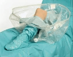 Primewear Knee - O - Drape with Stockinet Leggins And Adhesive Strips - Global Surgicals