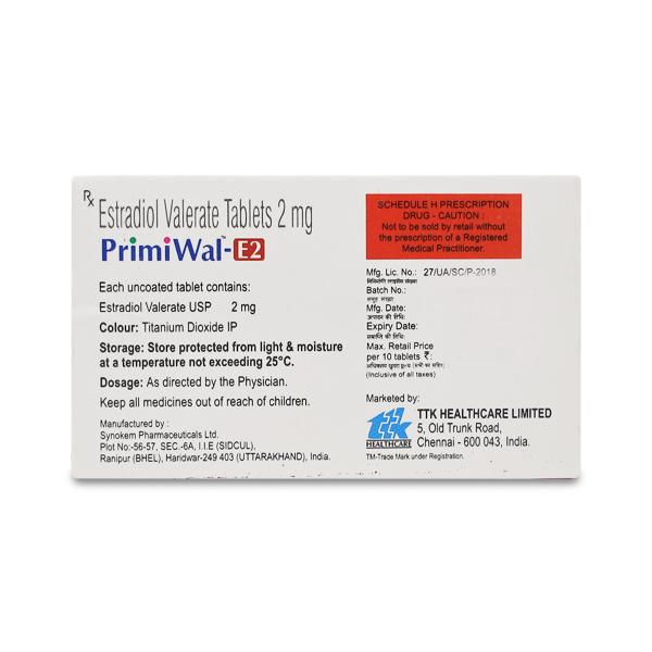 Primiwal E2 Tablet 10'S - Global Surgicals