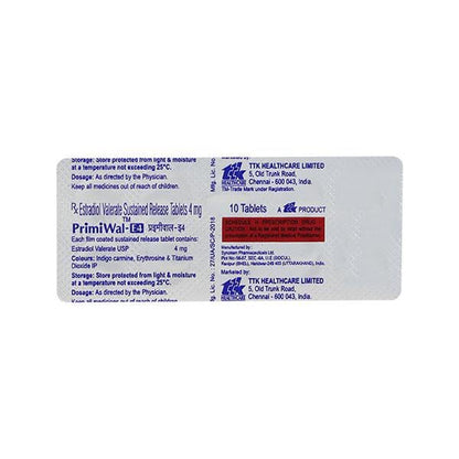 Primiwal E4 Tablet 10'S - Global Surgicals