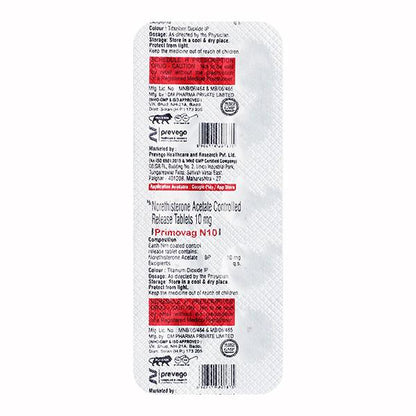 PRIMOVAG N 10 Tablet 10's - Global Surgicals