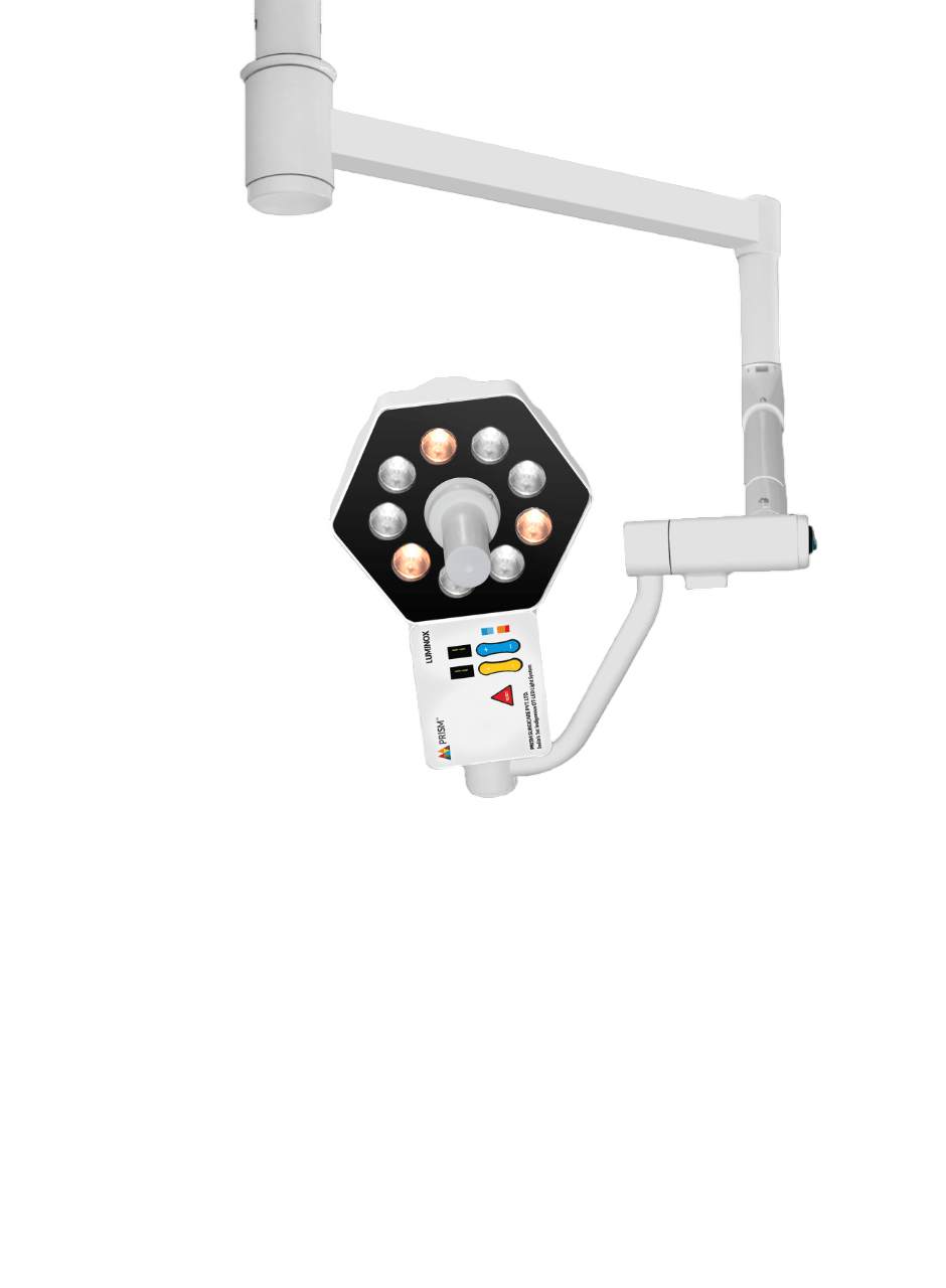 Prism LED OT Light - Luminox B SD Ceiling Mount/Mobile Stand - Global Surgicals