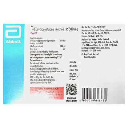 PRO 9 250 Injection 2ml - Global Surgicals