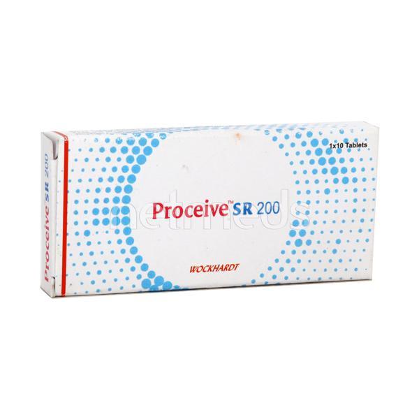 Proceive SR 200mg Tablet 10'S - Global Surgicals