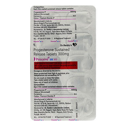 Proceive SR 300mg Tablet 10'S - Global Surgicals