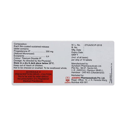 PROFINE SR 200 Tablet 10's - Global Surgicals