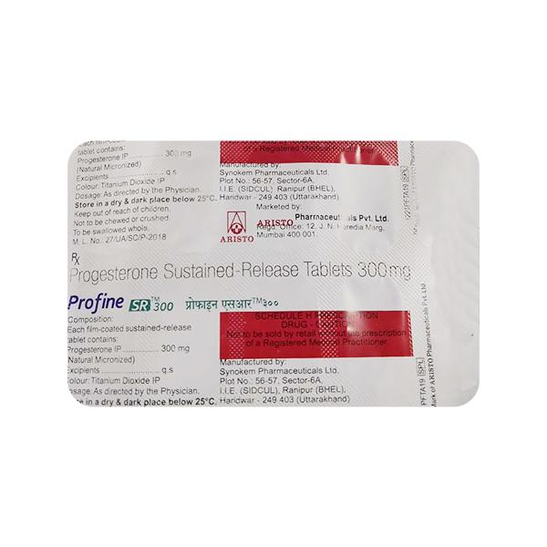 PROFINE SR 300 Tablet 10's - Global Surgicals