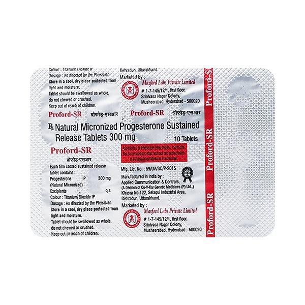 PROFORD SR Tablet 10's - Global Surgicals