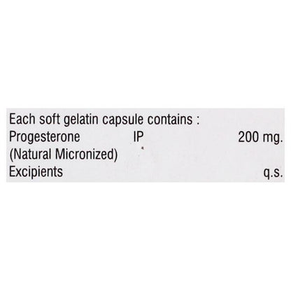 PROGER 200 Softgel Capsule 10's - Global Surgicals