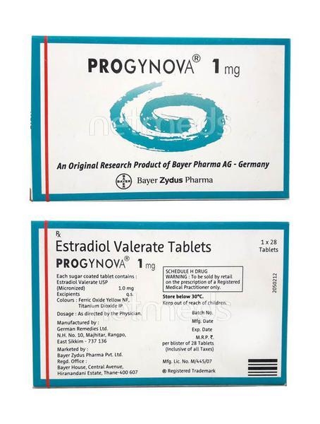 Progynova 1mg Tablet 28'S - Global Surgicals