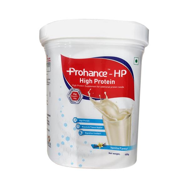 PROHANCE HP HIGH PROTEIN VANILLA FLAVOUR Powder 400gm - Global Surgicals