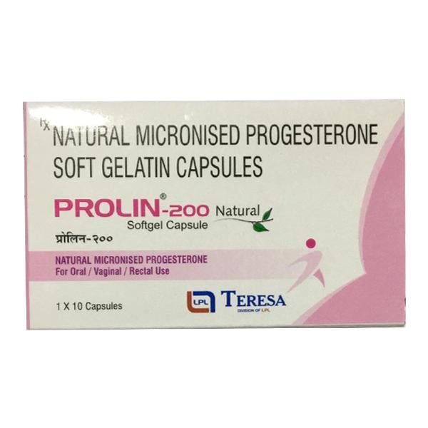 PROLIN 200 NATURAL Softgel Capsule 10's - Global Surgicals
