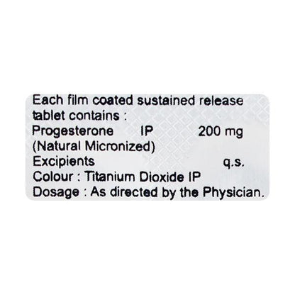 Prolutax SR 200mg Tablet 10'S - Global Surgicals