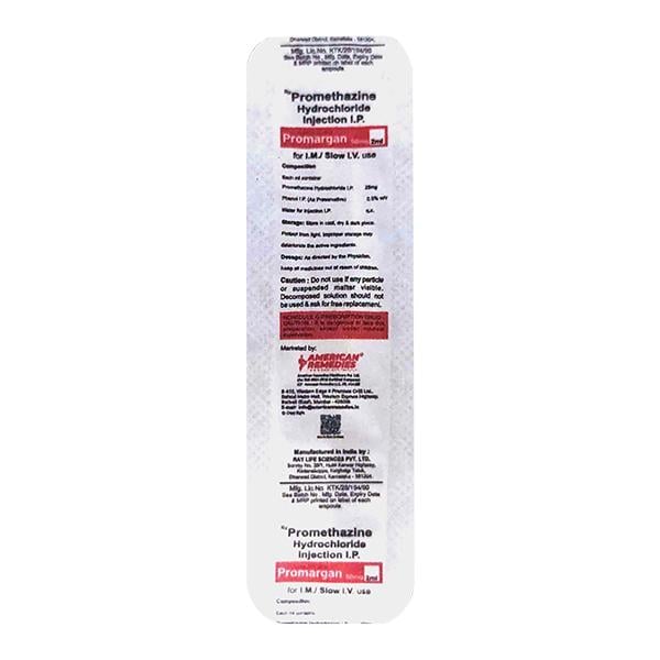 PROMARGAN Injection 2ml - Global Surgicals