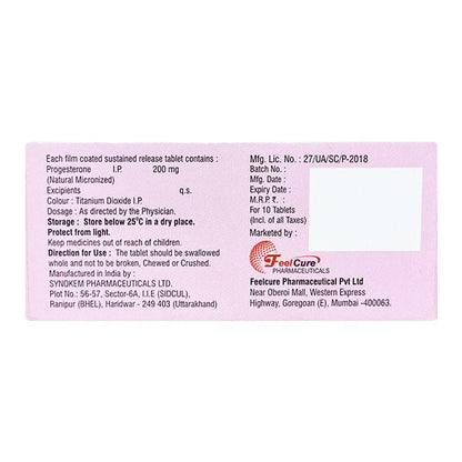 PRORONE SR 200 Tablet 10's - Global Surgicals