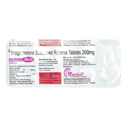 PRORONE SR 200 Tablet 10's - Global Surgicals