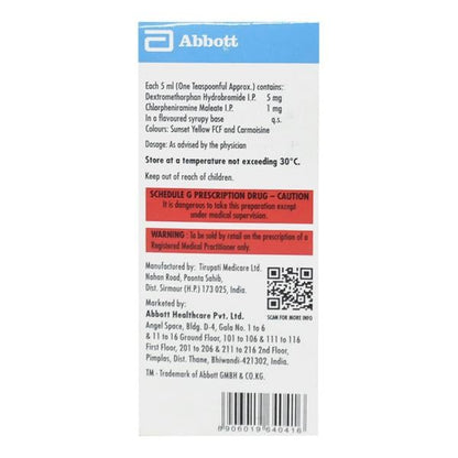 Protussa Cough Syrup 60ml - Global Surgicals