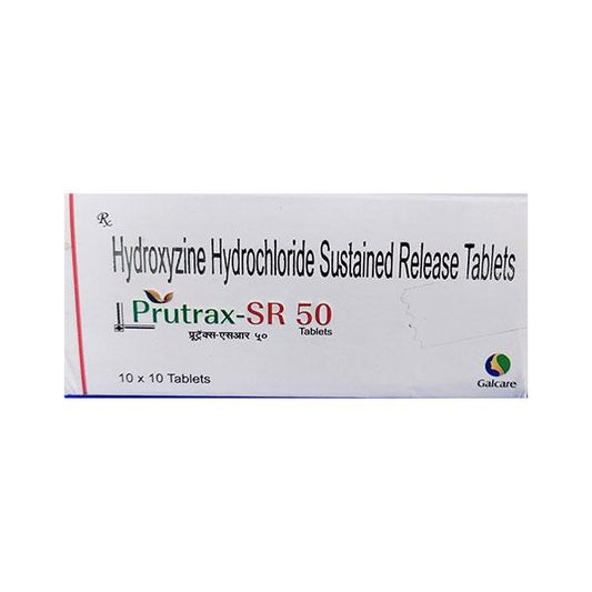 PRUTRAX SR 50 Tablet 10's - Global Surgicals