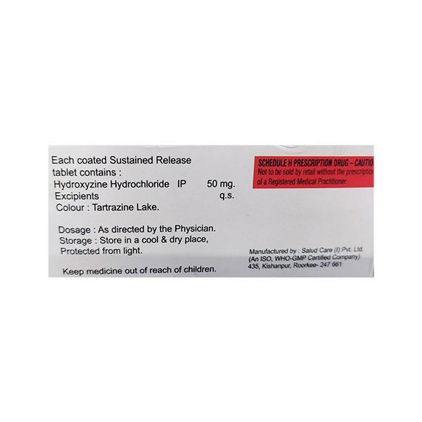 PRUTRAX SR 50 Tablet 10's - Global Surgicals