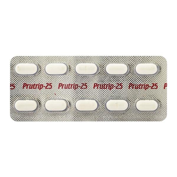 PRUTRIP 25mg Tablet 10's - Global Surgicals