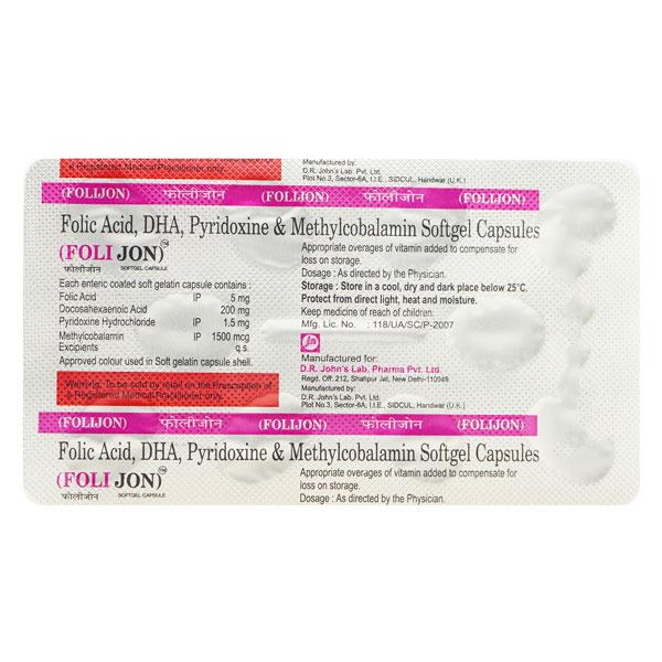 Folijon Capsule 10'S