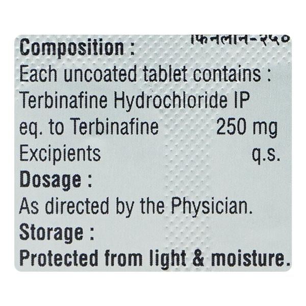 Finlin 250mg Tablet 7'S