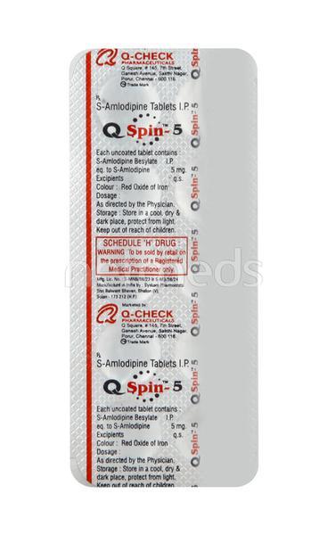 Q Spin 5mg Tablet 10'S
