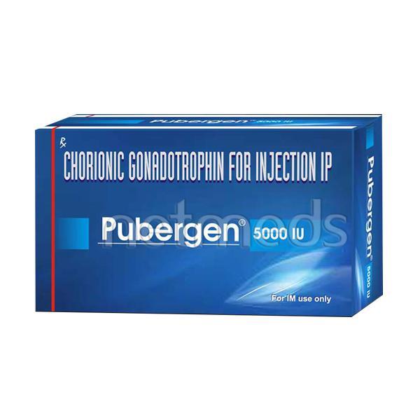 Pubergen 5000IU Injection 1ml - Global Surgicals