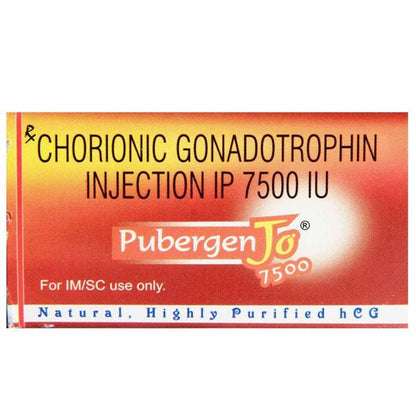 Pubergen JO 7500IU Injection 1's - Global Surgicals