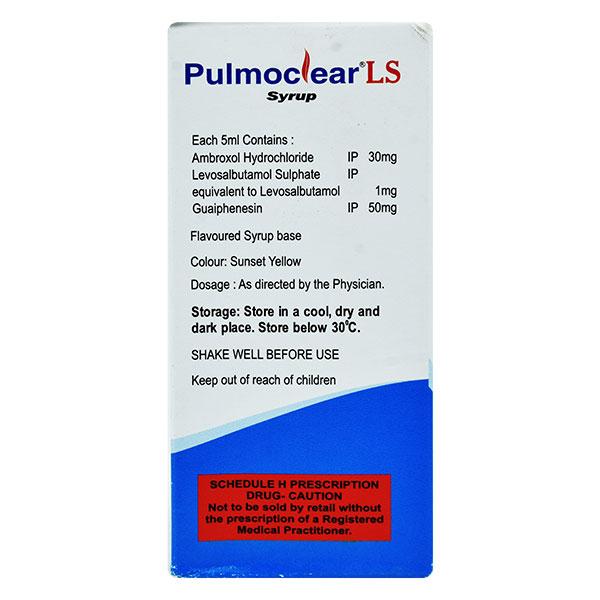 PULMOCLEAR LS Syrup 100ml - Global Surgicals