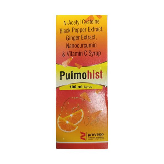 PULMOHIST Syrup 100ml - Global Surgicals