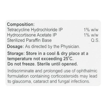T CYCLINE HC Eye Ointment 5gm