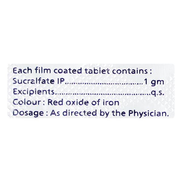 SUCRAWIN 1gm Tablet 10's