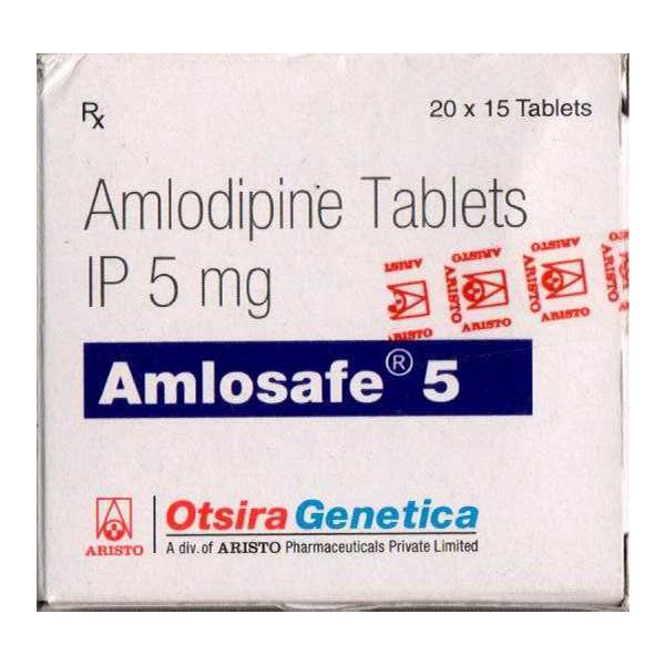 AMLOSAFE 5 Tablet 15's