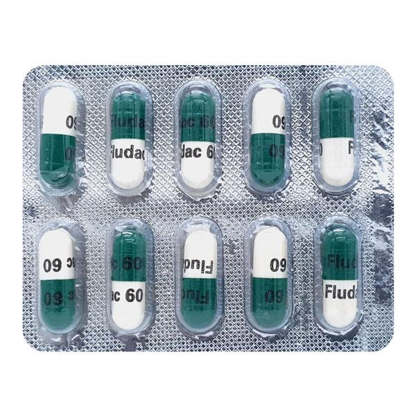 Fludac 60mg Capsule 10'S