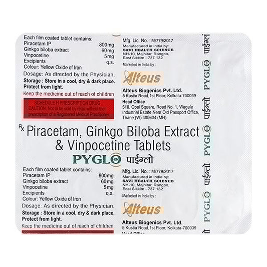 PYGLO Tablet 15's - Global Surgicals
