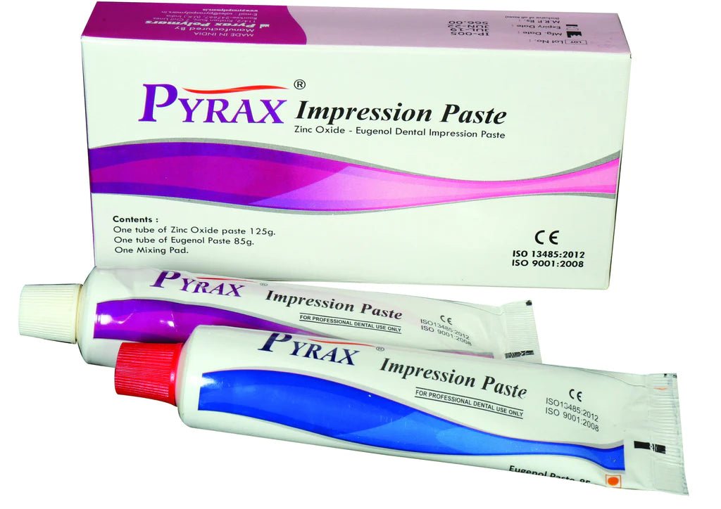 Pyrax Zinc Oxide Eugenol Dental Impression Paste - Global Surgicals